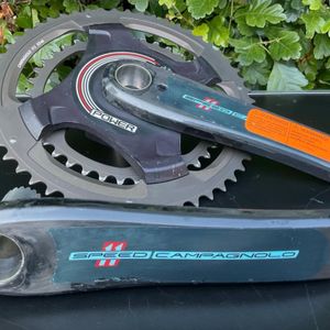 Pédalier NOS Campagnolo Carbon SRM PM7 - 1