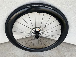 Roue avant carbone aero tubeless ready freinage di... - 1