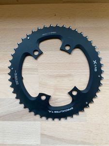 Plateau TA 46 dents extérieur noir - 1