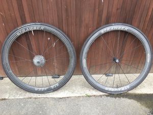 Paire roue strawber (Corima)  - 1