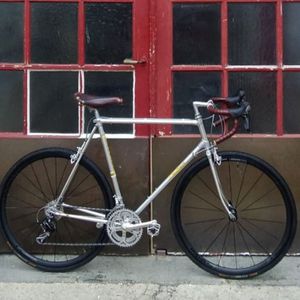 Vélo vintage typé gravel cadre ALAN - 1