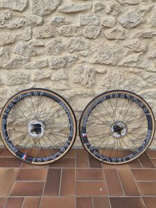 Paire de roues Carbone cyclocross  - 1