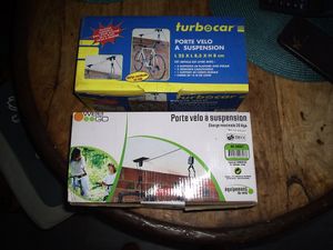 2 portes vélos à suspension neufs  - 1