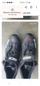 Vends chaussures Sidi  - 1