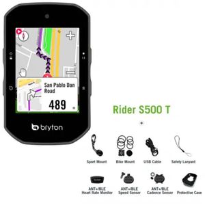 Compteur GPS vélo BRYTON RIDER S500T* (*avec ceint... - 1
