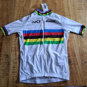 Maillot de vélo champion du monde taille L - 1