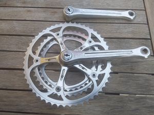 Pédalier STRONGLIGHT 106 triple plateaux  - 1