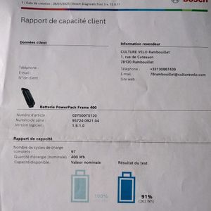 Batterie Bosch 400W - 1