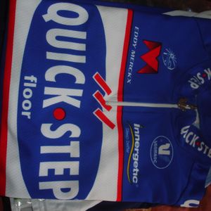 Maillot QUICK STEP  bleu - 1