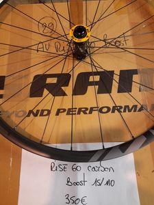 roue avant sram rise carbone - 1