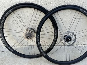 Roues Campagnolo Zonda Disc + Continental GP5000 - 1