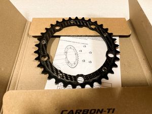 Carbon-Ti X-CarboRing Chainring - 110mm - X-AXS - ... - 1