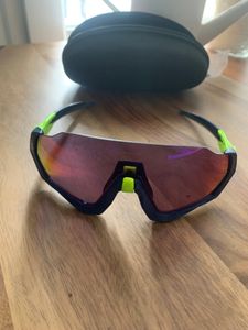 Lunettes Oakley FLIGHT JACKET Navy Prizm Road - 1
