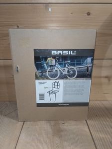 Support porte-bagages avant Basil L noir mat neuf - 1