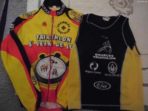 Ensemble veste et singlet triathlon - 1
