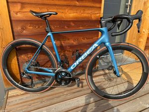 Orbea Orca M30i Di2 Bleu + Roues Carbone Roval Rap... - 1