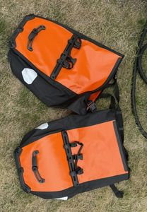 Paire de sacoches étanches orange Ortlieb Black Ro... - 1