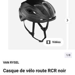 Casque vélo route Van RYSEL - 1