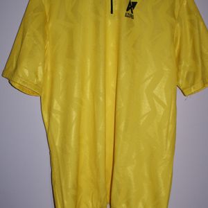 Maillot été vélo, manches courtes - AZURA - jaune ... - 1