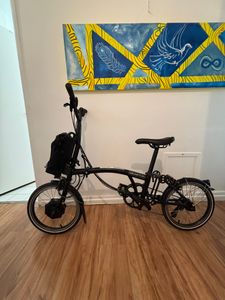 Brompton Electric C-Line M12L – Vélo électrique pl... - 1