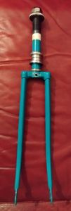  Fourche vélo 650 / 26" pouces bleue vintage en Bé - 1