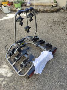 PORTE VELO BOULE D'ATTELAGE ANTIVOL BASCULABLE - 1