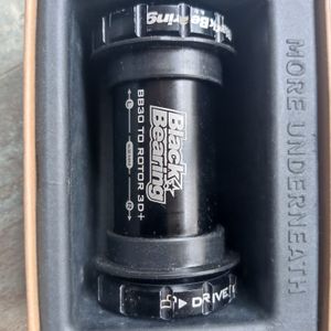 Boîtier de pédalier BLACK BEARING BB30 68/73 Céram... - 1