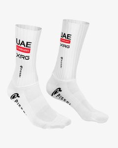 Chaussettes UAE Team Emirates 2025 Aero blanc - 1