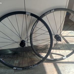 Paire de roues Gravel DT Swiss CR1400 Dicut DB 25 ... - 1