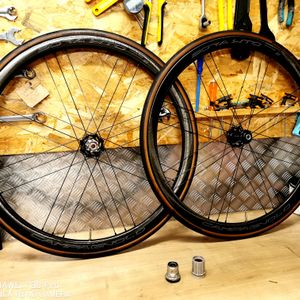 🏆CAMPAGNOLO BORA WTO 33 DARK LABEL DB SRAM/CAMPA/... - 1