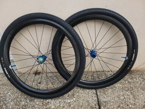 Roues Tregoride carbone moyeux Hope - 1