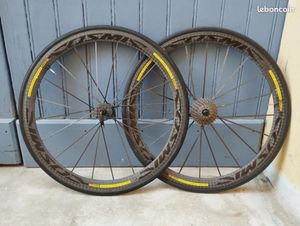 Roues carbone Mavic Cosmic ultimate service course... - 1