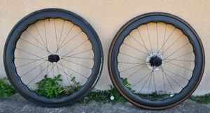 Paire de roues carbone artisanales Summum bike – F... - 1