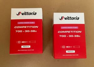 Lot de 2 chambres à air Vittoria 700x30/38c Neuf - 1