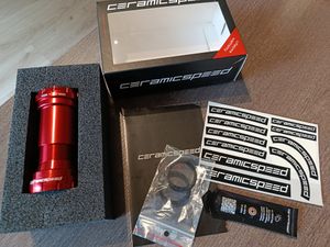 Boîtier de pédalier CERAMICSPEED PF SRAM 30mm ou D... - 1