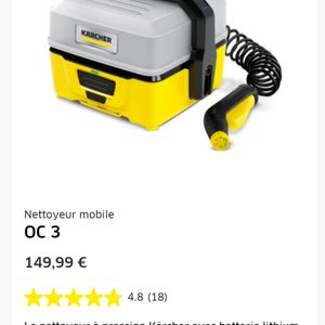 Karcher portatif a batterie  - 1