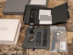 Montre intelligente hybride Garmin Vivomove Luxe E... - 1
