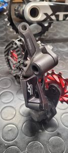 Derailleur Shimano Xt 12v chape carbone Novaride c... - 1