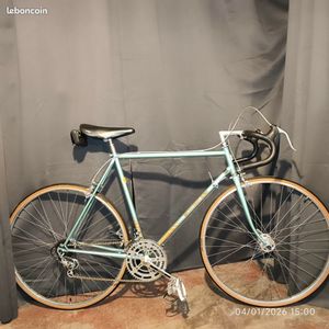 Vélo De Ville Vintage Motobécane - Cadre Acier Bleu 55cm - 5 Vitesses - État Exceptionnel