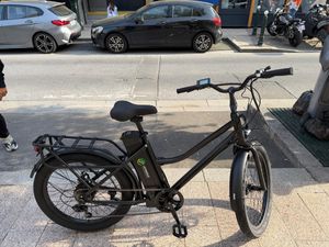 Vélo électrique neuf panier  - 1