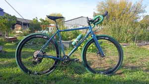 Gravel Sombra Grus cadre acier fourche carbone - 1