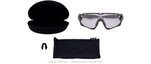 Lunettes OAKLEY JAWBREAKER Clear Black Iridium Pho... - 1