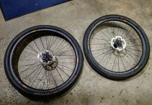 paire de roue VTT Mavic Crossmax carbone - 1