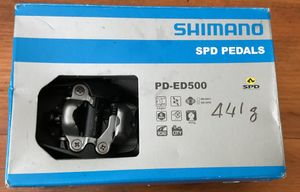 PÉDALES VTT SHIMANO  PD ED 500 - 1