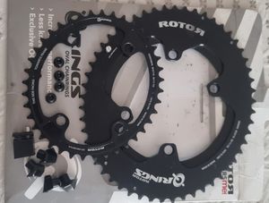 Plateaux rotor qrings oval 12v neuf 53×39 - 1