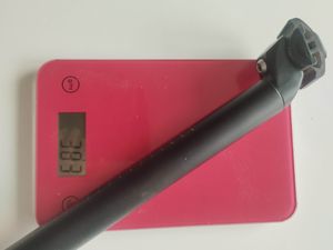 Tige de selle aluminium diamètre 31,6 mm  - 1
