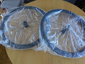 Roues route carbone novatec r4 tubeless 45mm neuve... - 1