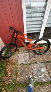 Vend DH scott gambler 730 orange noir  - 1