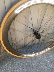VENDS UNE PAIRE ROUE COMIC CARBONNE AXE TRAVERSANT... - 1
