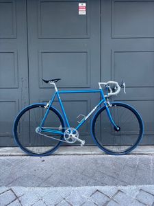 🔵 Fixie Artisanal Haut de Gamme - Cadre Acier Ala... - 1
